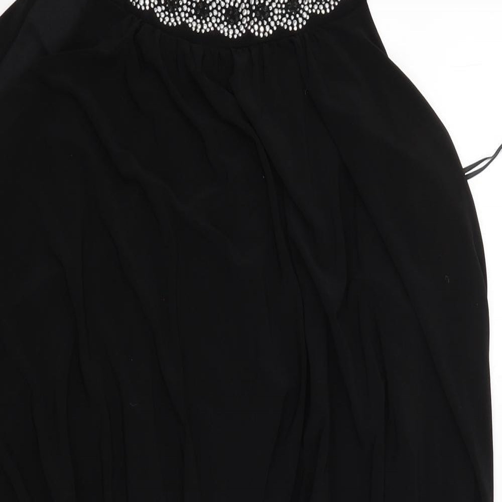 Body Flirt Womens Black   Tank Dress  Size 44