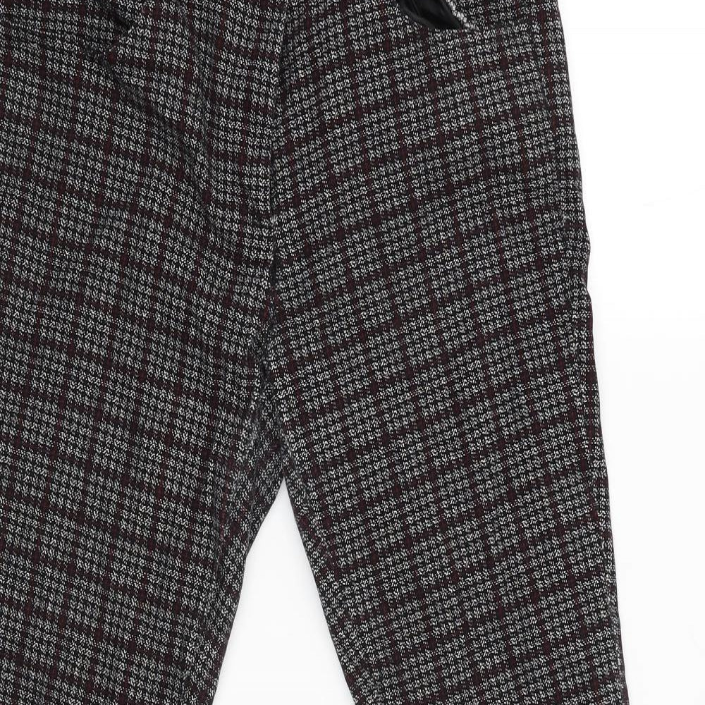 Womens UK Size 12 NEXT Regular Fit  Black Trousers