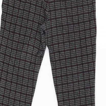 Womens UK Size 12 NEXT Regular Fit  Black Trousers