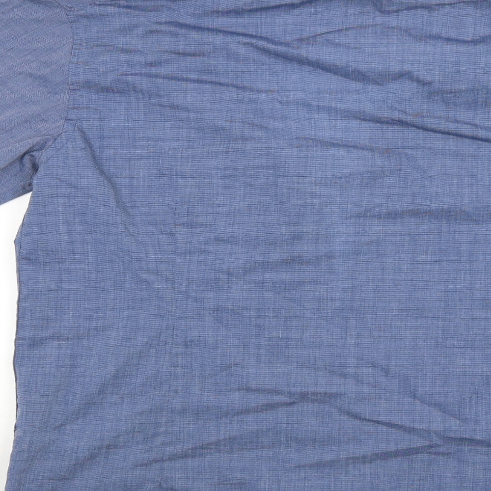 Red Herring Mens Blue    Button-Up Size 15.5