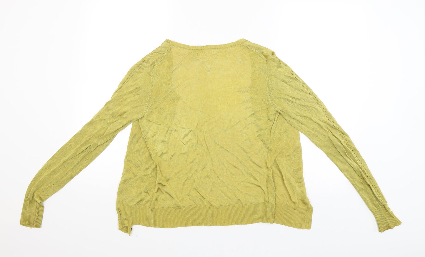 Womens UK Size S Planet Gold Basic Blouse