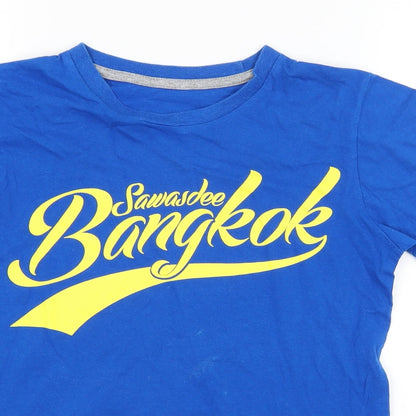 Bangkok Mens Blue    T-Shirt Size S