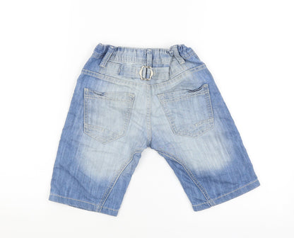 Denim Collection Girls Blue   Biker Shorts Size 5 Years