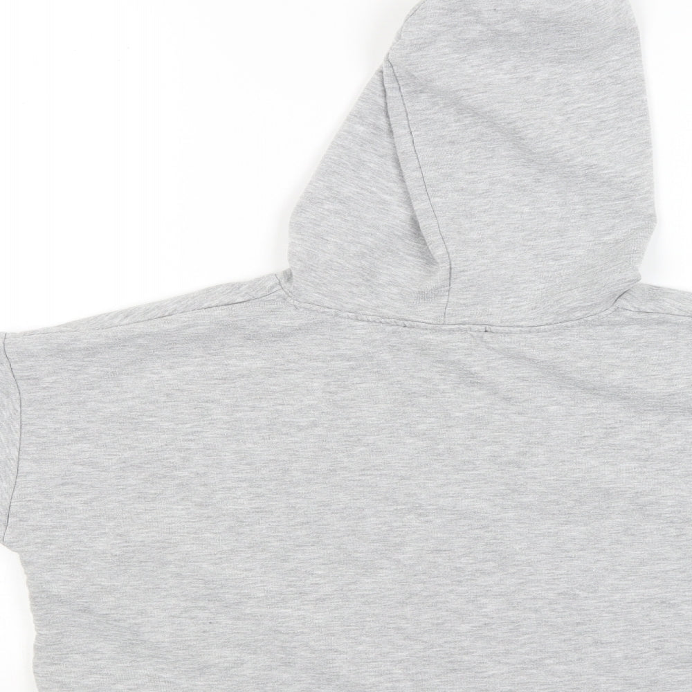 New Look Girls Grey   Pullover Hoodie Size 12-13 Years