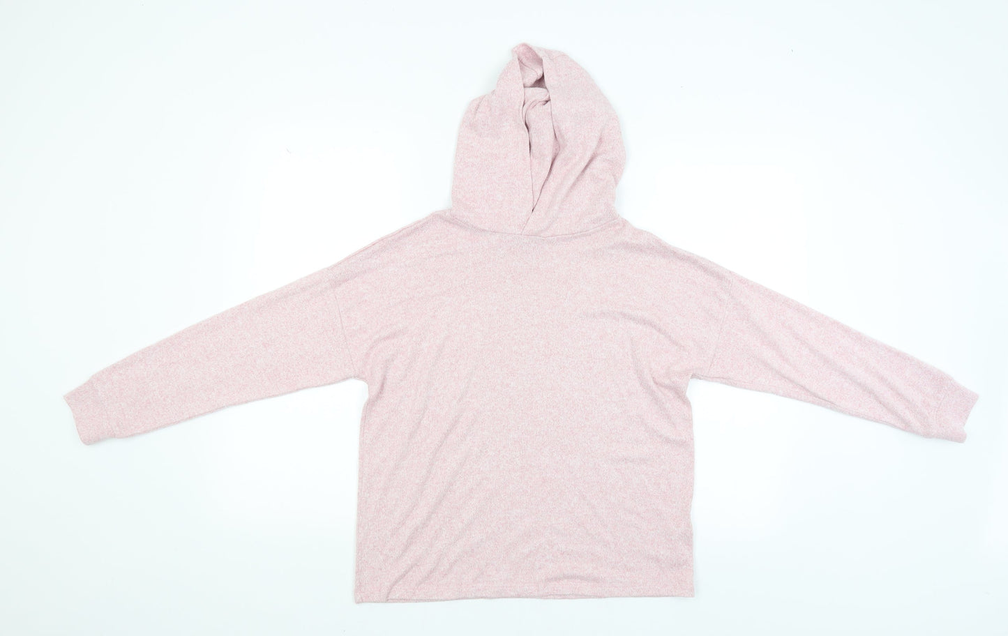 M&S Girls Pink   Pullover Hoodie Size 12-13 Years