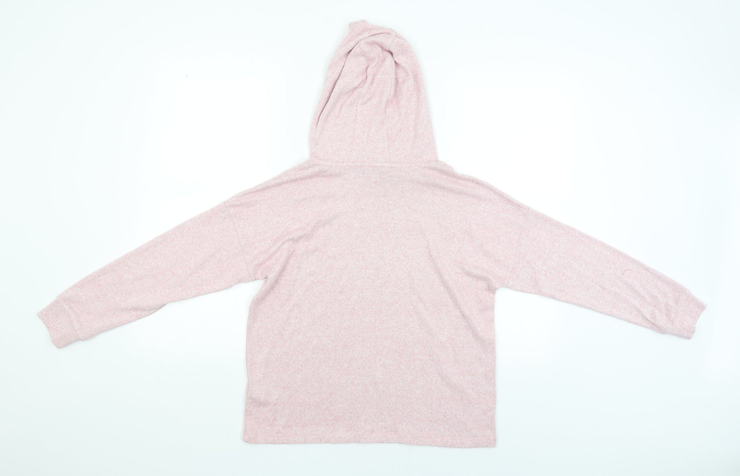M&S Girls Pink   Pullover Hoodie Size 12-13 Years