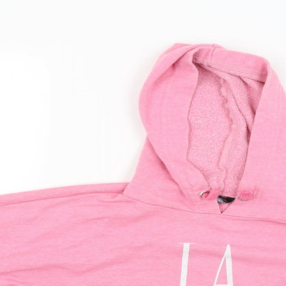 New Look Girls Pink   Pullover Hoodie Size 12-13 Years