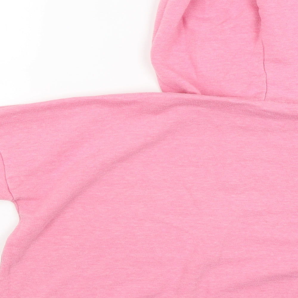 New Look Girls Pink   Pullover Hoodie Size 12-13 Years