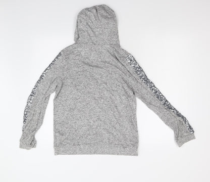 F&F Girls Grey   Pullover Hoodie Size 13-14 Years