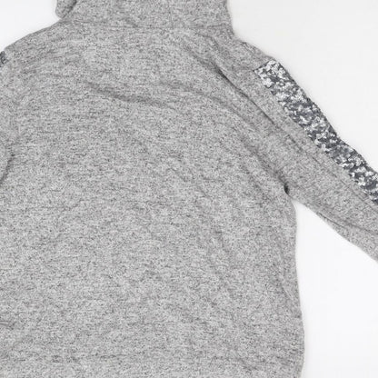 F&F Girls Grey   Pullover Hoodie Size 13-14 Years