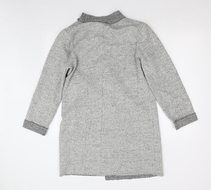 Paraphrase Womens Grey   Overcoat Coat Size M