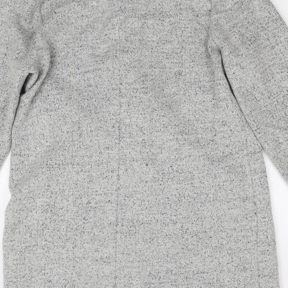 Paraphrase Womens Grey   Overcoat Coat Size M