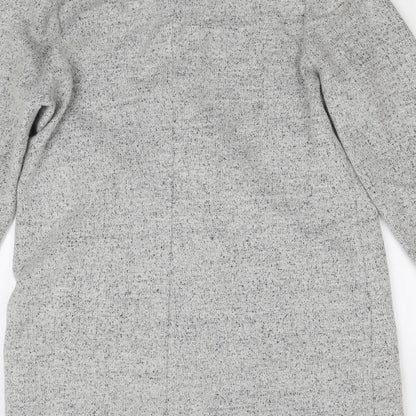 Paraphrase Womens Grey   Overcoat Coat Size M