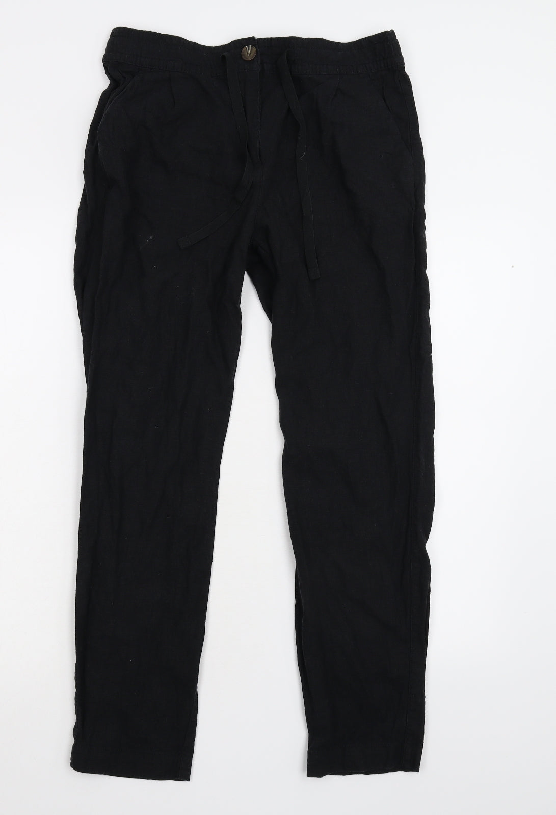Primark Womens Black   Trousers  Size 12 L28 in