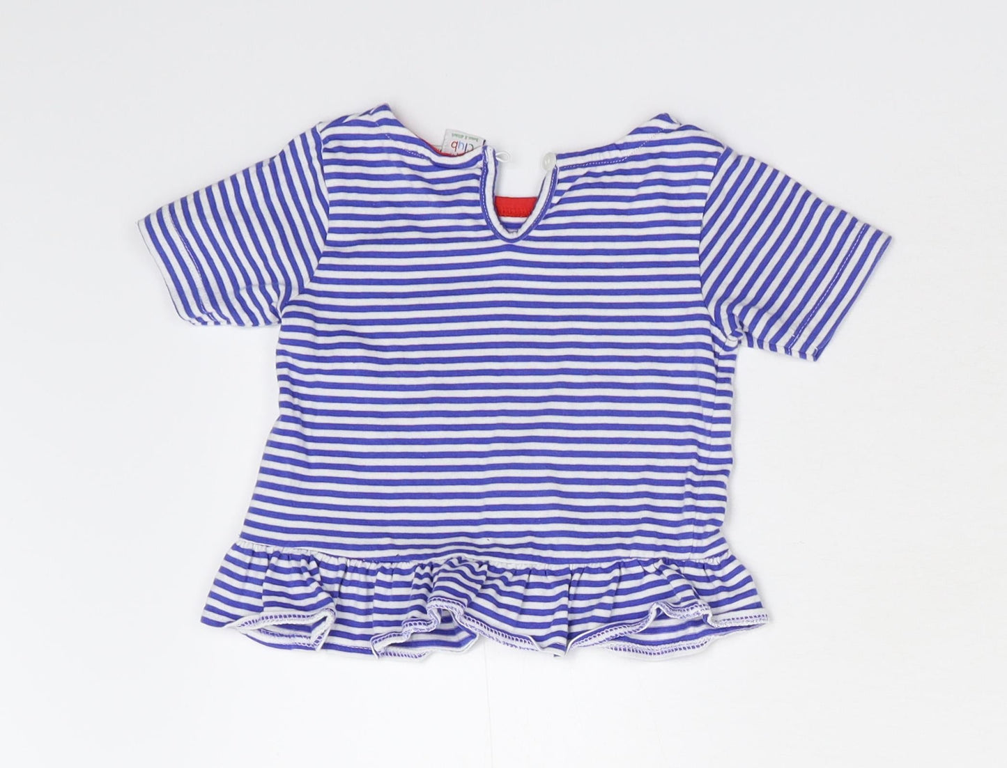 Mini Club Baby Multicoloured Striped  Basic T-Shirt Size 9-12 Months