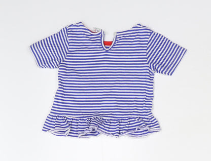 Mini Club Baby Multicoloured Striped  Basic T-Shirt Size 9-12 Months