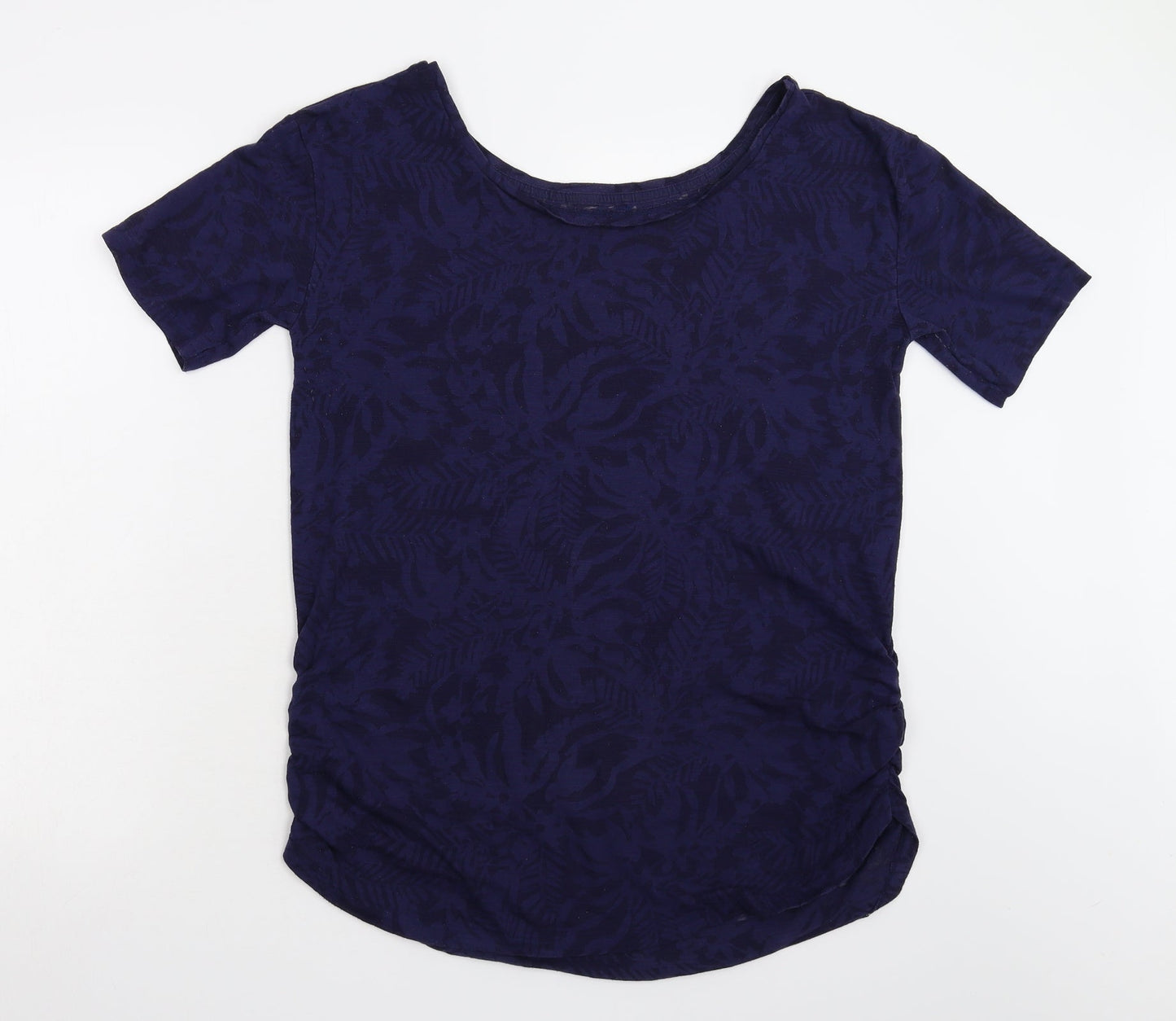Womens UK Size 10 NEXT Blue Basic T-Shirt