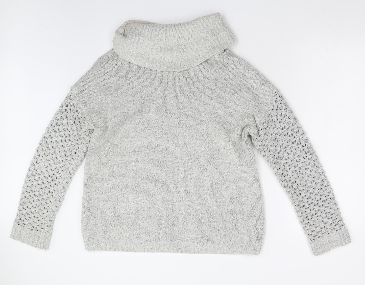 Peacocks Womens Grey   Pullover Jumper Size M
