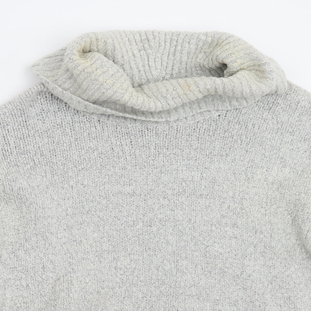 Peacocks Womens Grey   Pullover Jumper Size M