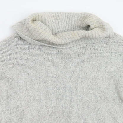 Peacocks Womens Grey   Pullover Jumper Size M