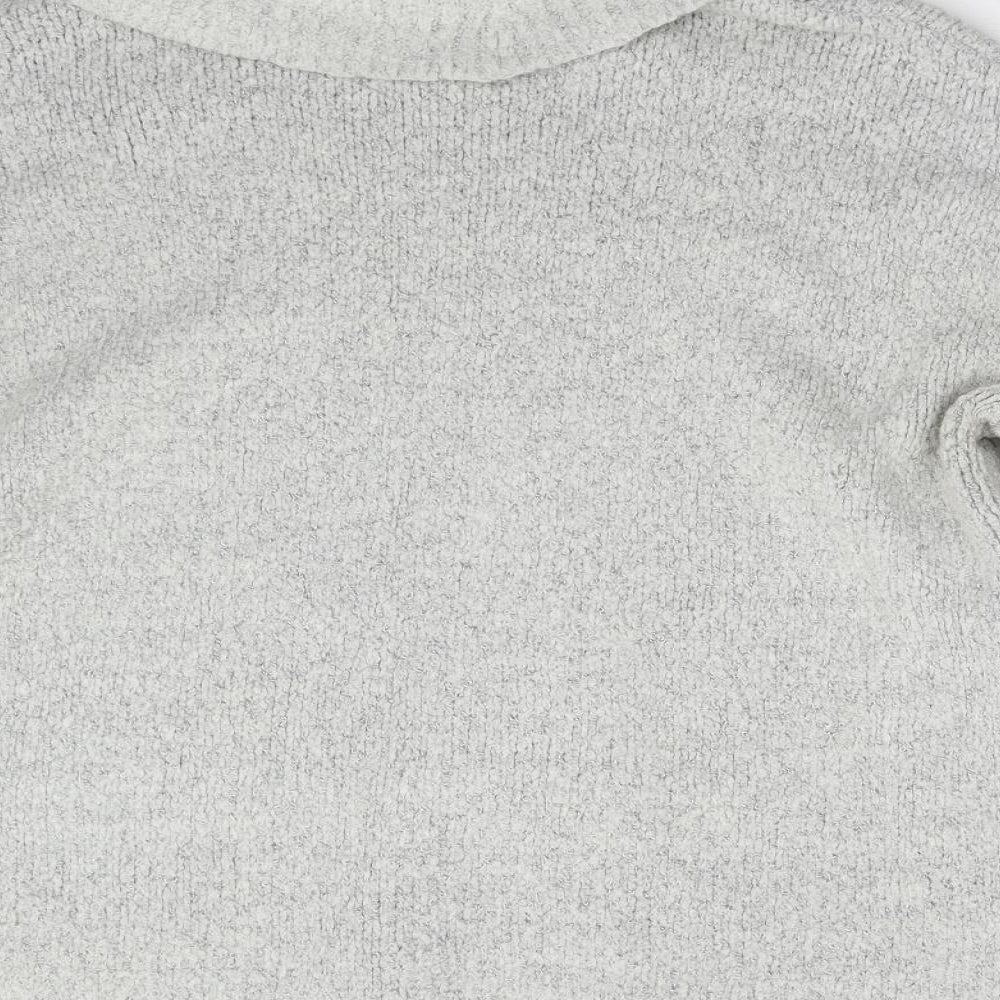 Peacocks Womens Grey   Pullover Jumper Size M
