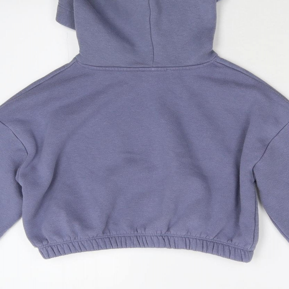 New Look Girls Blue   Pullover Hoodie Size 10-11 Years