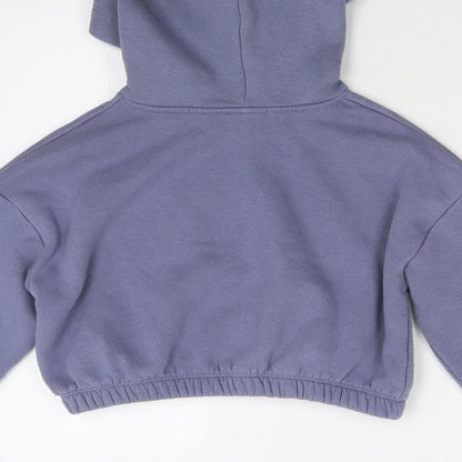 New Look Girls Blue   Pullover Hoodie Size 10-11 Years