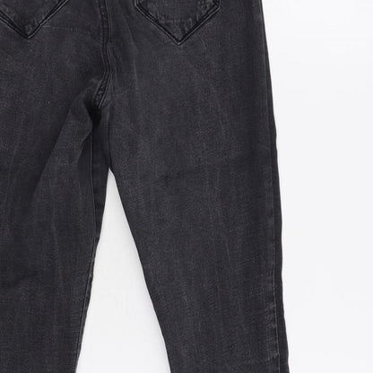 Primark Womens Black  Denim Skinny Jeans Size 8 L27 in