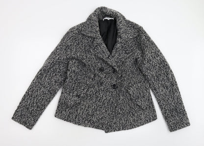 Store Twenty One Womens Grey Jacket Size 16