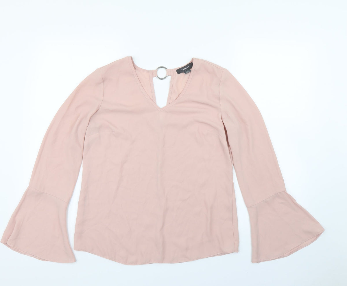 Primark Womens Pink   Basic Blouse Size 8