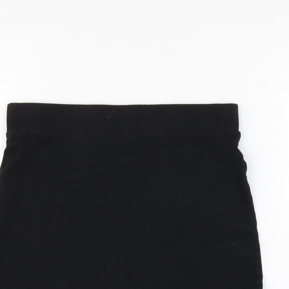 Divided Womens Black   Straight & Pencil Skirt Size XS