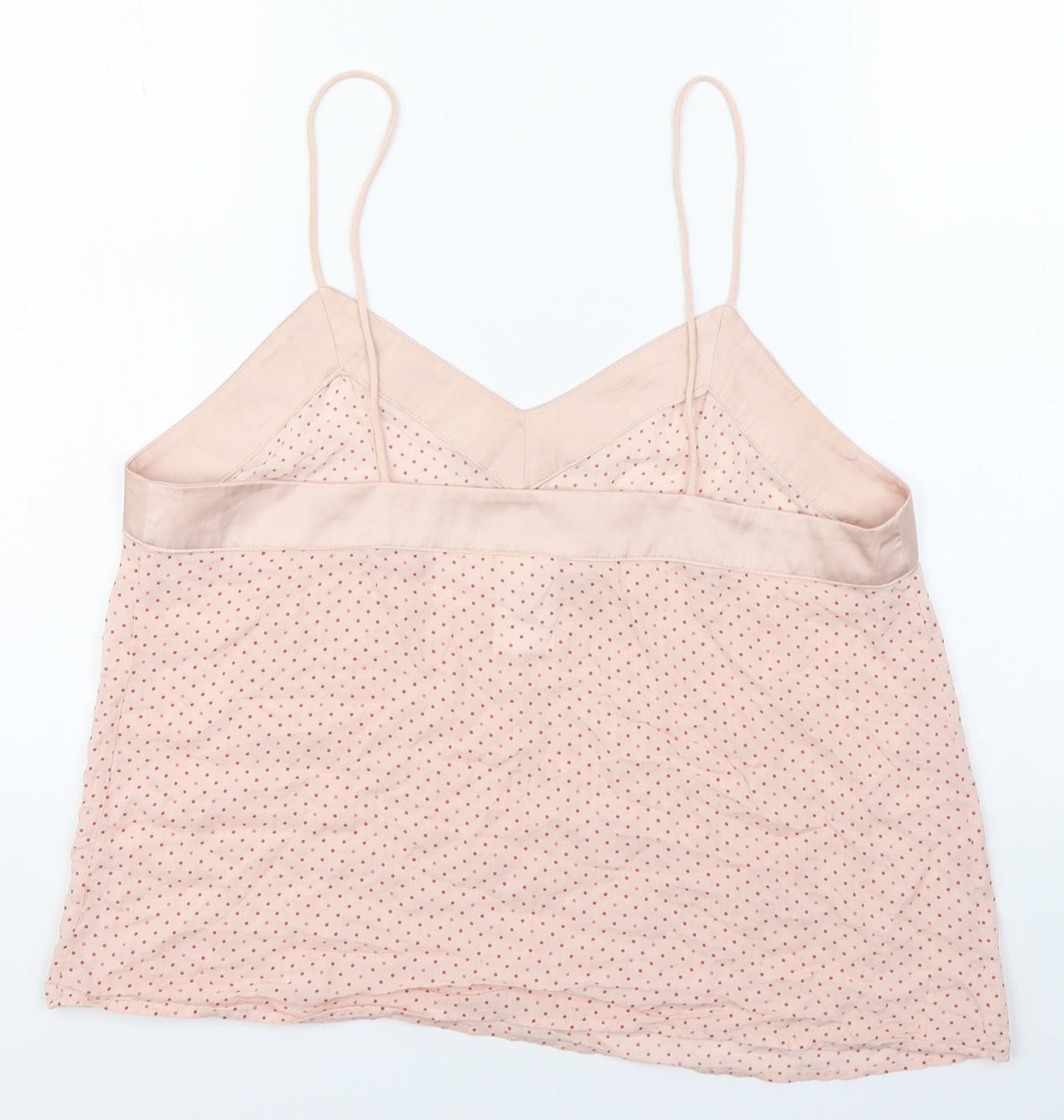 Womens UK Size M H&M Pink Basic Blouse