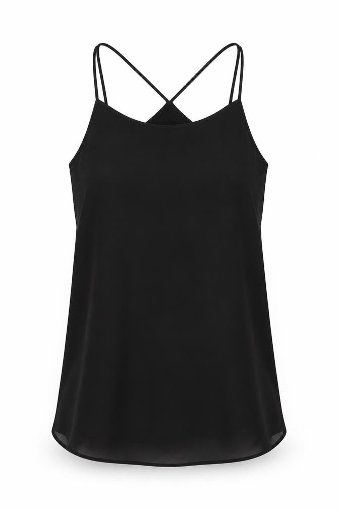 Womens UK Size 10 Quiz Black Basic Blouse