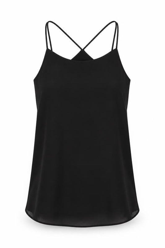 Womens UK Size 10 Quiz Black Basic Blouse