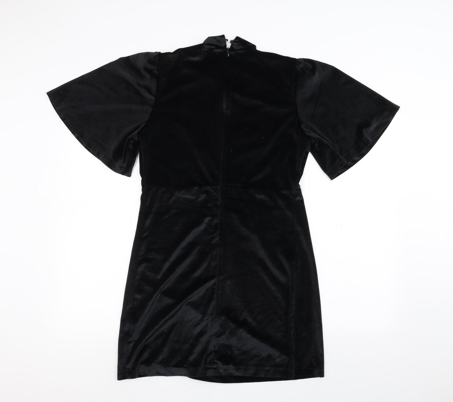 Cherry Paris Womens Black   T-Shirt Dress  Size S