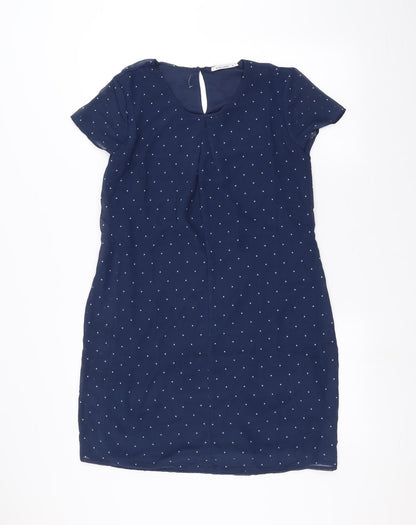 Womens UK Size M Calliope Blue Basic T-Shirt
