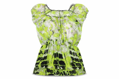 CM Clothing  Womens Green   Basic Blouse Size 10