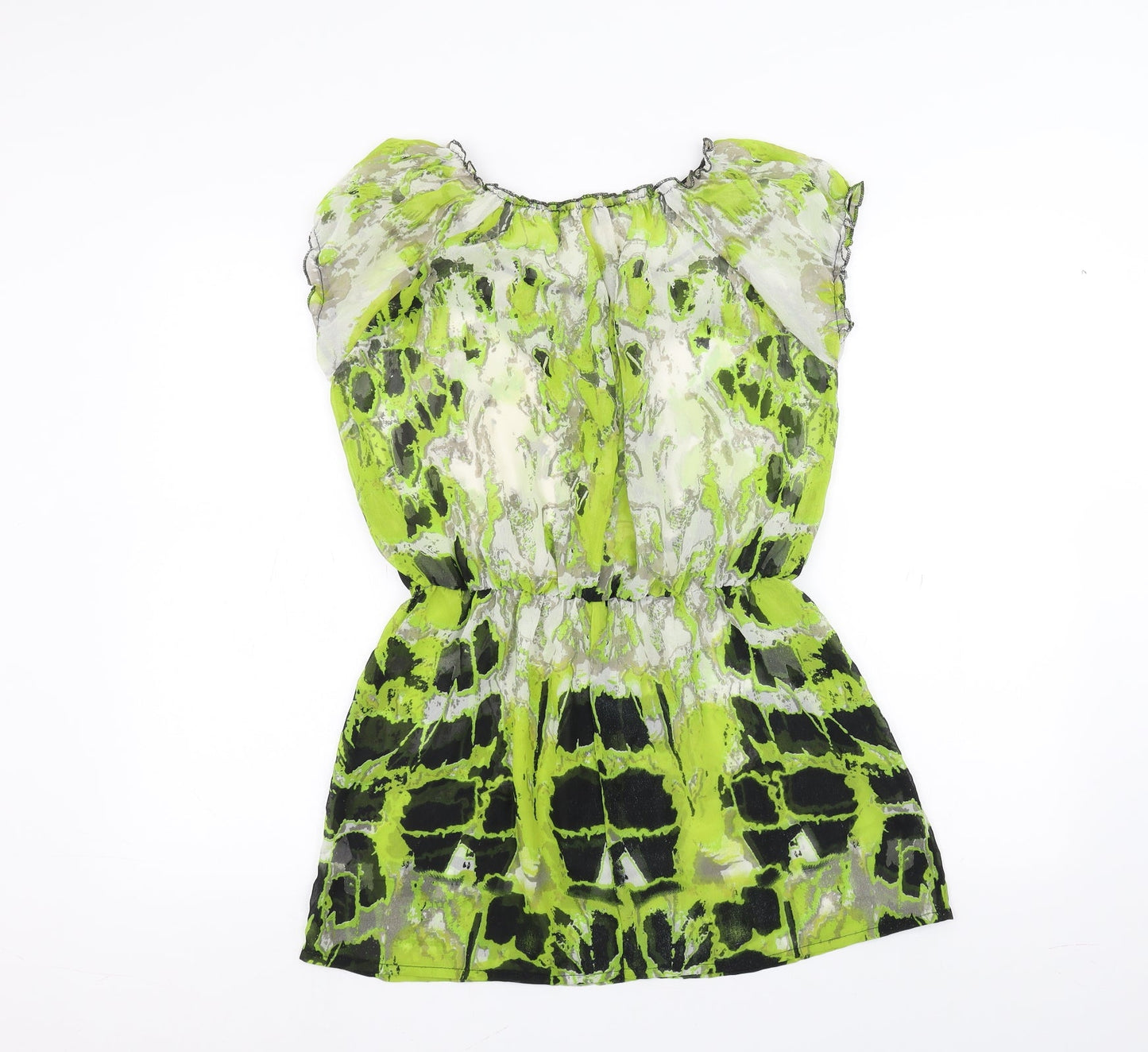 CM Clothing  Womens Green   Basic Blouse Size 10