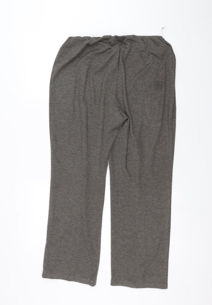 Bonmarché Womens Brown   Trousers  Size 16 L24 in