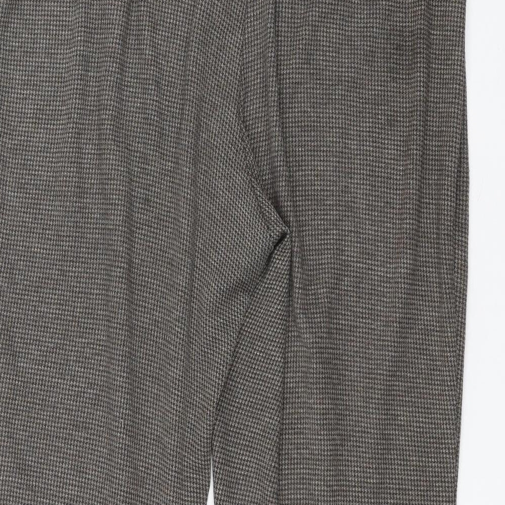 Bonmarché Womens Brown   Trousers  Size 16 L24 in