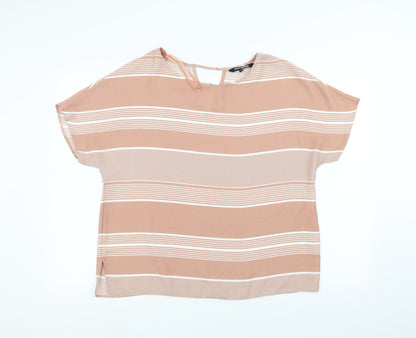 Womens UK Size 14 debinhams Pink Basic T-Shirt