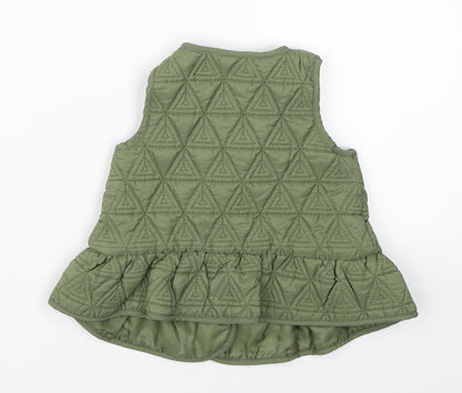 Aspen Girls Green   Shift  Size 6-9 Months