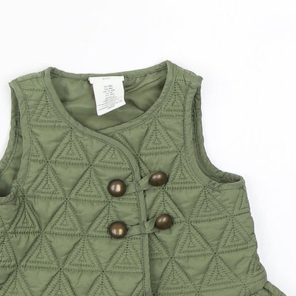 Aspen Girls Green   Shift  Size 6-9 Months
