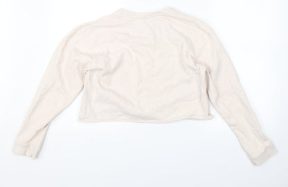 Misselfridge Womens Pink   Shrug Sweatshirt Size 6
