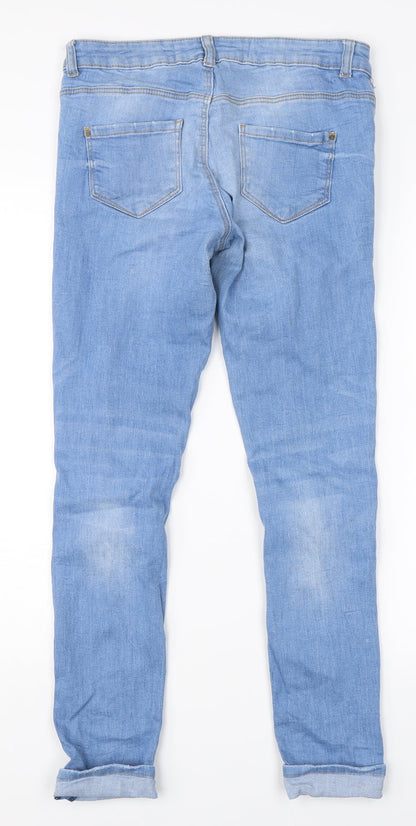 Denim Co Womens Blue   Jegging Jeans Size 10 L27 in