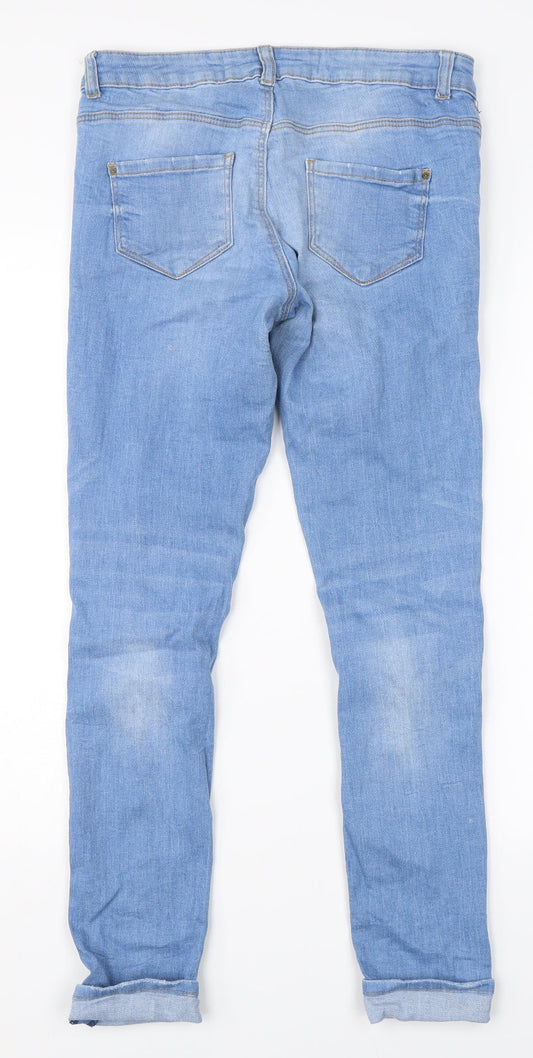 Denim Co Womens Blue   Jegging Jeans Size 10 L27 in