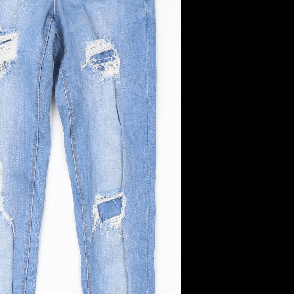 Denim Co Womens Blue   Jegging Jeans Size 10 L27 in