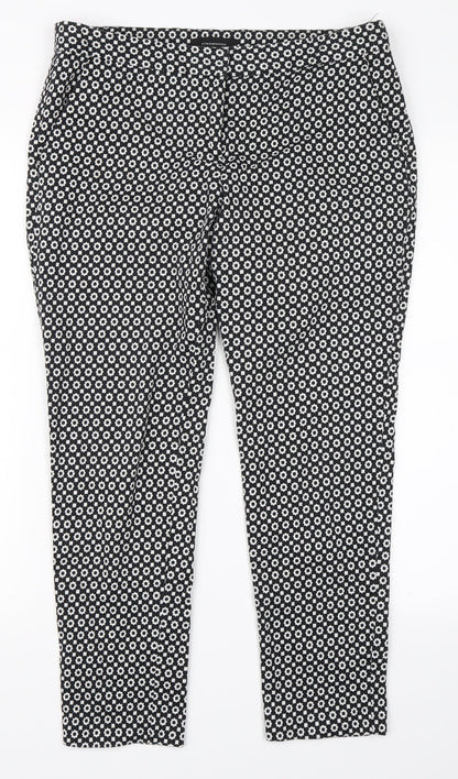 Womens UK Size 12 Atmosphere Regular Fit Dress Pants Multicoloured Trousers