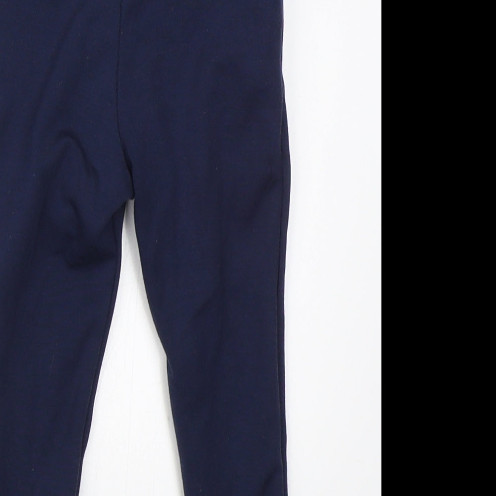 St Bernar Girls Blue    Leggings Size 9-12 Months