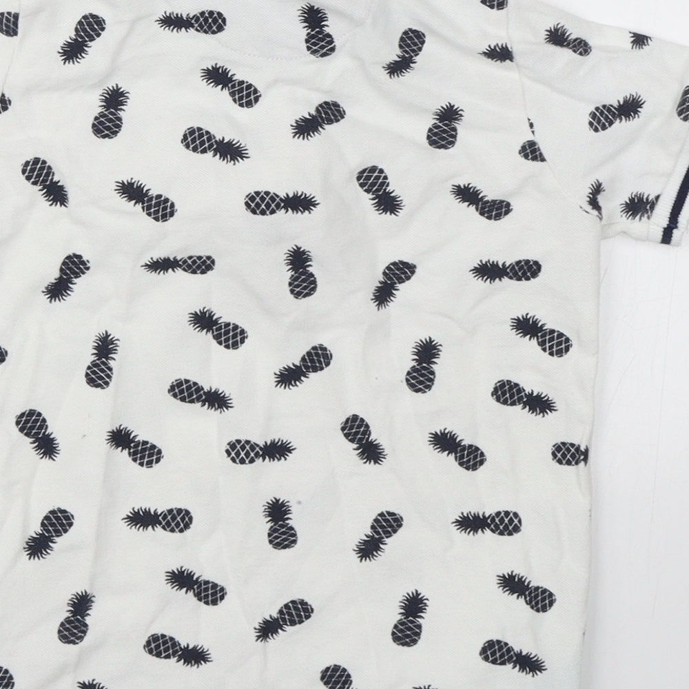 Nutmeg Boys White   Basic Polo Size 4-5 Years